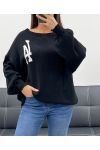 PULLOVER LOS ANGELES PE0307 NOIR