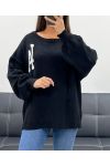 PULLOVER LOS ANGELES PE0307 NOIR