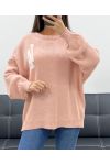 PULLOVER LOS ANGELES SS0307 ROSA