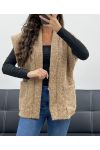 2-POCKET JACKET WITH SOFT PILE AH5143 CAMEL