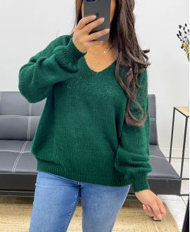 WEICHER WOLLPULLOVER AH255001 GRÜN