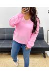 SOFT WOOL SWEATER AH255001 PINK