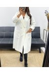 LONG COAT 2 POCKETS AH255035 WHITE