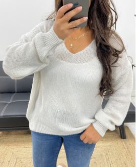 SWETER Z MIĘKKIEJ WEŁNY AH255001