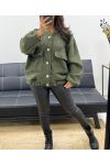 BLOUSON A GRANDES POCHES AH255031 KAKI