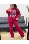 ENJOY AH255098 BURGUNDY SWEATSHIRT