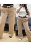 4-PACK 2-POCKET PANTS + BELT S-M-L-XL AH255114 TAUPE