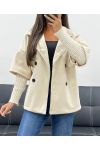 MANTEAU EFFET 2 EN 1 AH255145 BEIGE