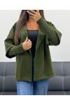 MANTEAU EFFET 2 EN 1 AH255145 KAKI