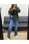 MANTEAU EFFET 2 EN 1 AH255145 KAKI