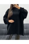 MORBIDO MAGLIONE OVERSIZE AH255091 NERO