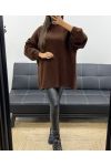 MORBIDO MAGLIONE OVERSIZE AH255091 CIOCCOLATO
