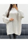 MAGLIONE OVERSIZE MORBIDO AH255091