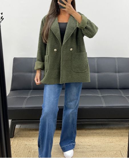 MOUMOUTE 2-POCKET JACKET AH255167 KHAKI