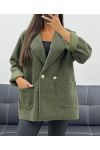 MOUMOUTE 2-POCKET JACKET AH255167 KHAKI