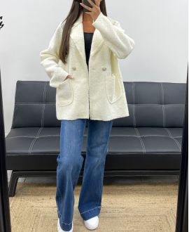 MOUMOUTE 2-POCKET JACKET AH255167 WHITE