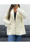 MOUMOUTE 2-POCKET JACKET AH255167 WHITE