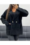 MOUMOUTE 2-POCKET JACKET AH255167 BLACK