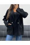 MOUMOUTE 2-POCKET JACKET AH255167 BLACK