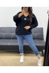 STAR SWEATER PE0317 BLACK