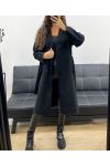 MANTEAU TRENCH AH2555078 NOIR