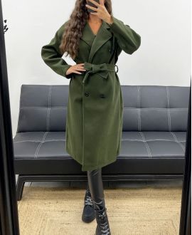 MANTEAU TRENCH AH2555078 KAKI