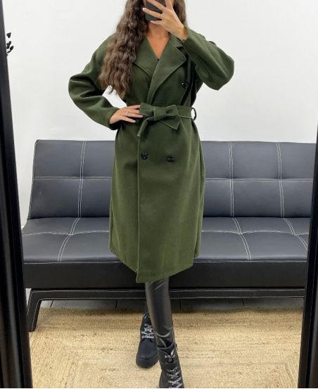 MANTEAU TRENCH AH2555078 KAKI