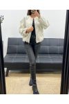 BOMBERS ZIP 2 POCHES AVEC DOUBLURE AH2555050 BEIGE