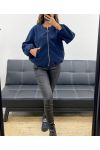 BOMBERS ZIP 2 POCHES AVEC DOUBLURE AH2555050 MARINE