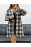 TWEED COAT WITH BLACK LINING AND POCKETS AH2555039