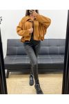 SUEDE JACKET AH2555040 CAMEL