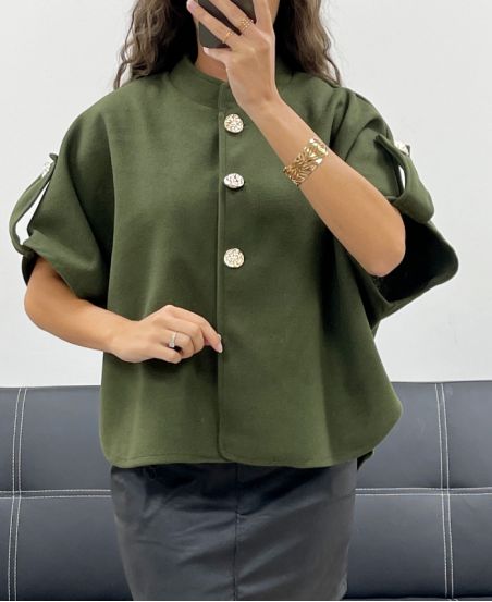 CAPE AH2555083 KHAKI