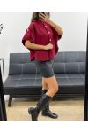 CAPE AH2555083 BURGUNDY