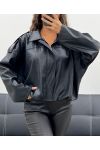 GIACCA IN ECOPELLE AH2555047 NERA