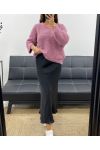 KNITTED SWEATER TEDDY AH2555013 PINK