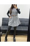 LUS WOL MOUWLOOS JASJE + GRIJZE AH255226 RIEM