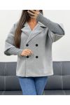 2-IN-1 EFFECT COAT AH255145 LIGHT GREY