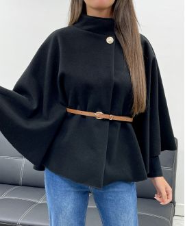 MANTELLA + CINTURA AH255184 NERA