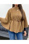 CAPE + CEINTURE AH255184 CAMEL