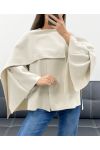 GEDRAPEERDE KAPPER AH255220 BEIGE