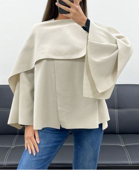 MANTELLA DRAPPATA AH255220 BEIGE