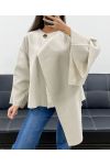 GEDRAPEERDE KAPPER AH255220 BEIGE