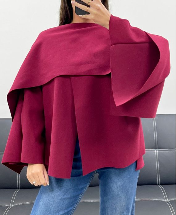 CAPE-VORHANG AH255220 BORDEAUX