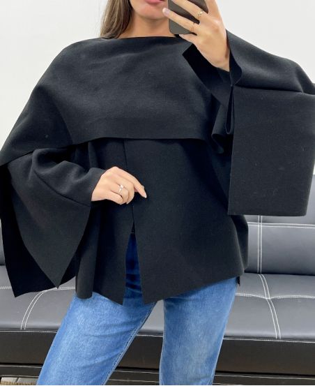 AH255220 DRAPED CAPE