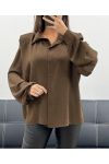 CAMISA CHOCOLATE AH255192 HOMBRO