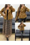 SUEDE JACKET AH255188 CAMEL