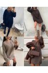 DESTROY AH255200 TAUPE KLEID PULLOVER