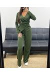 ENSEMBLE 2 PIECES FEMME ACCESSOIRE AH255253 KAKI