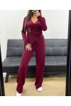 JUEGO DE ACCESORIOS DE 2 PIEZAS PARA MUJER AH255253 BURDEOS