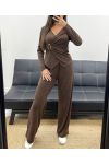 ENSEMBLE 2 PIECES FEMME ACCESSOIRE AH255253 CHOCOLAT